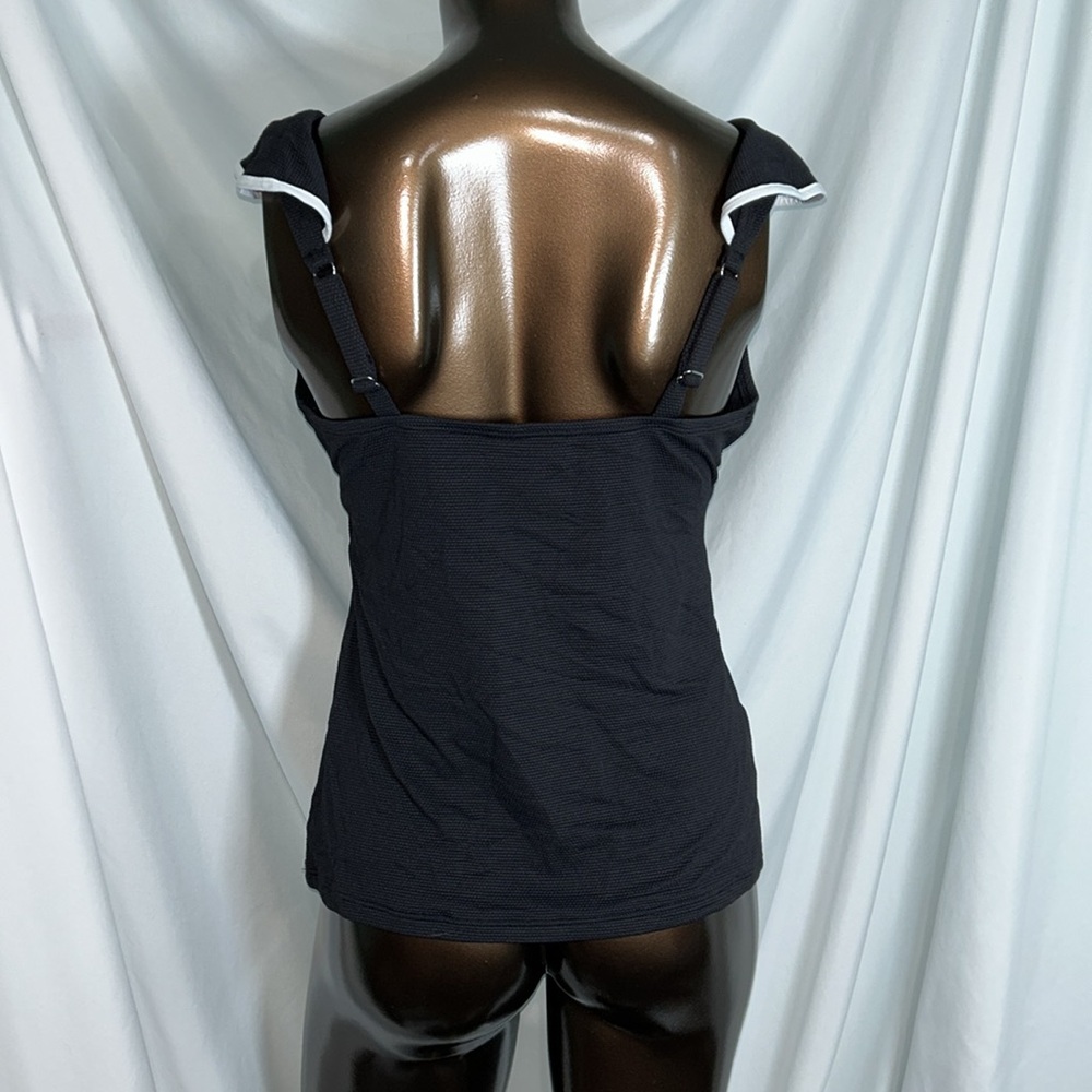 Tommy Bahama Island Cays Cabana Ruffled Tankini - Large - New - Picture 7 of 10